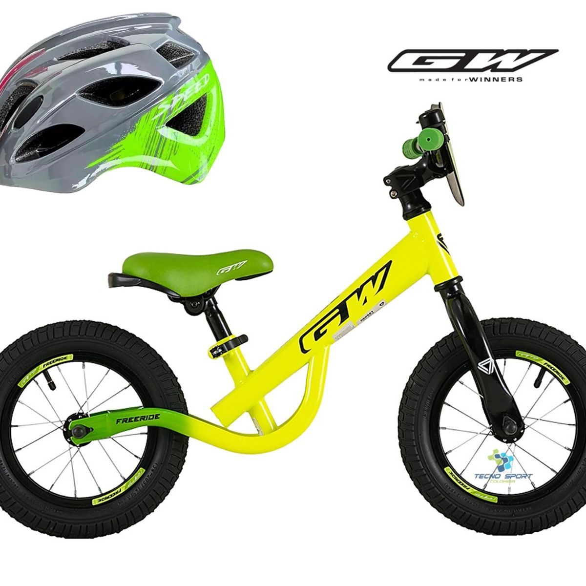 GW - Bicicleta Niño Niña Rin 12 Gw Balance Iniciacion