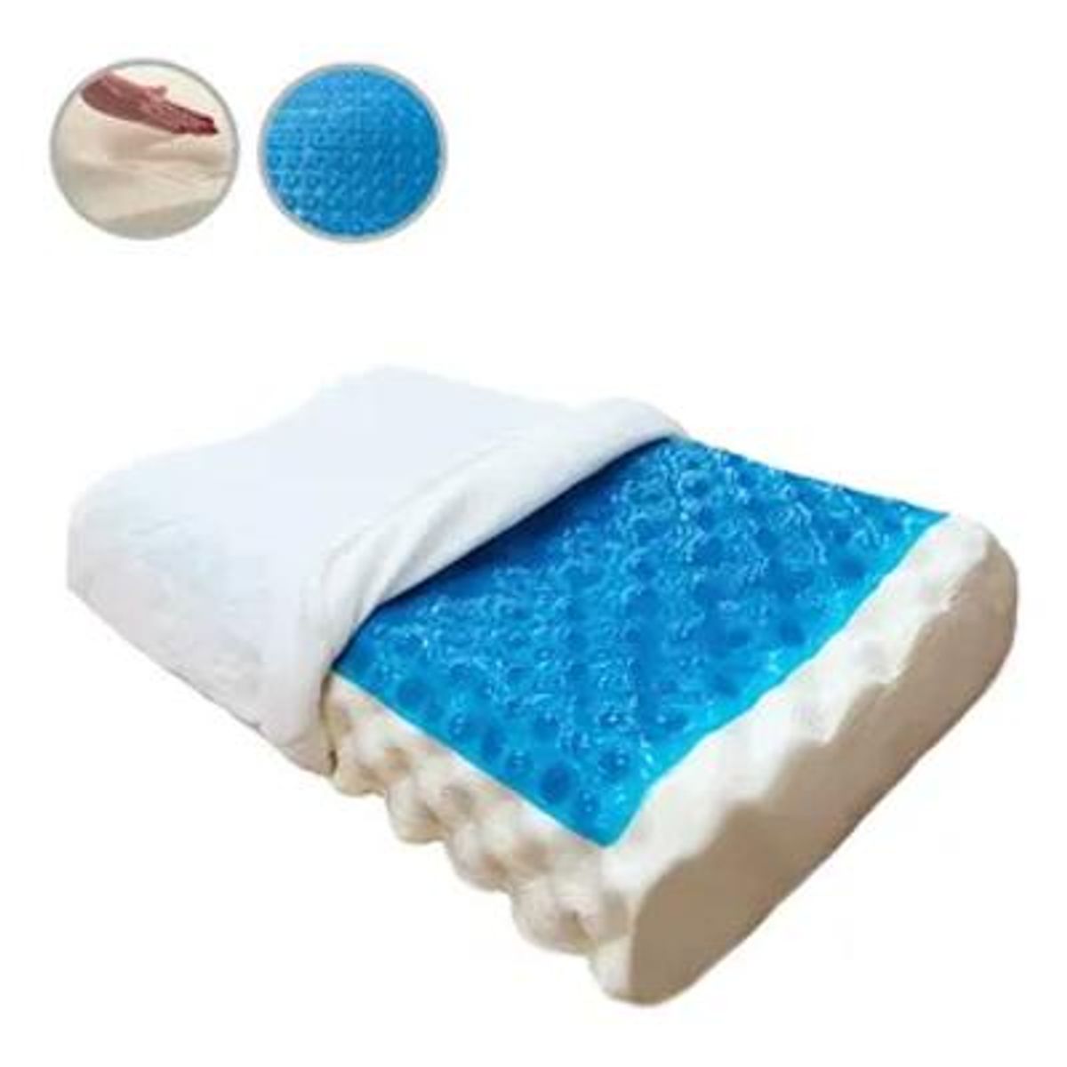 LEMMAN - Almohada De Gel Lemman Viscoelestica Tradicional