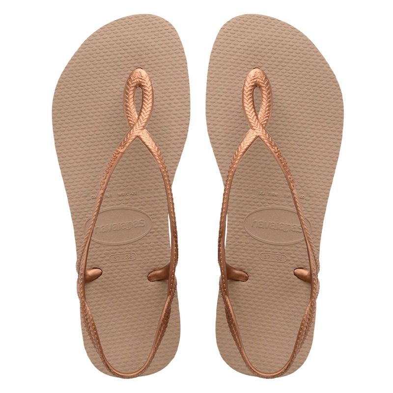 HAVAIANAS - Chanclas Sandalias Havaianas Luna Rose Gold Mujer