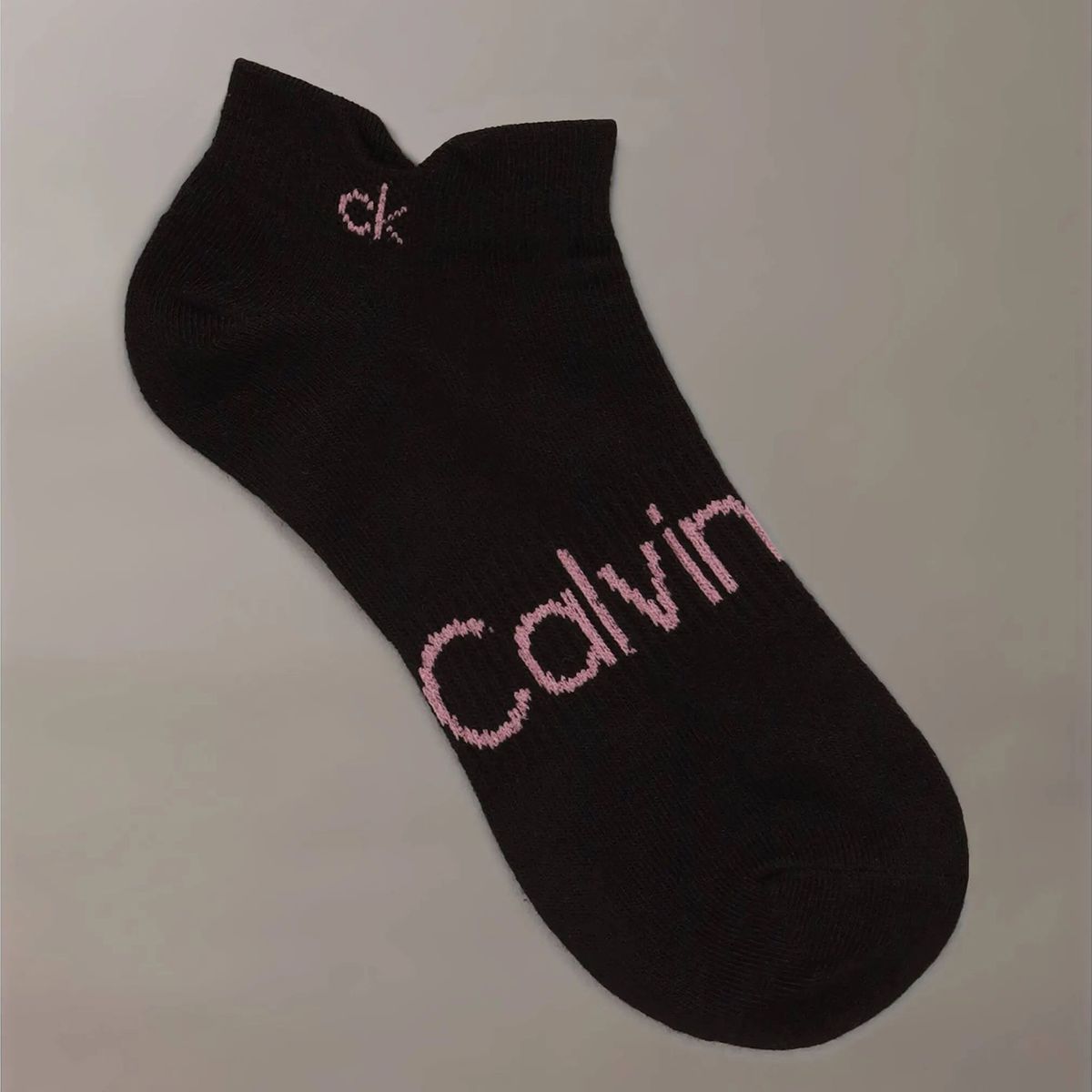 CALVIN KLEIN - Pack negro de 6 medias con logotipo Calvin Klein