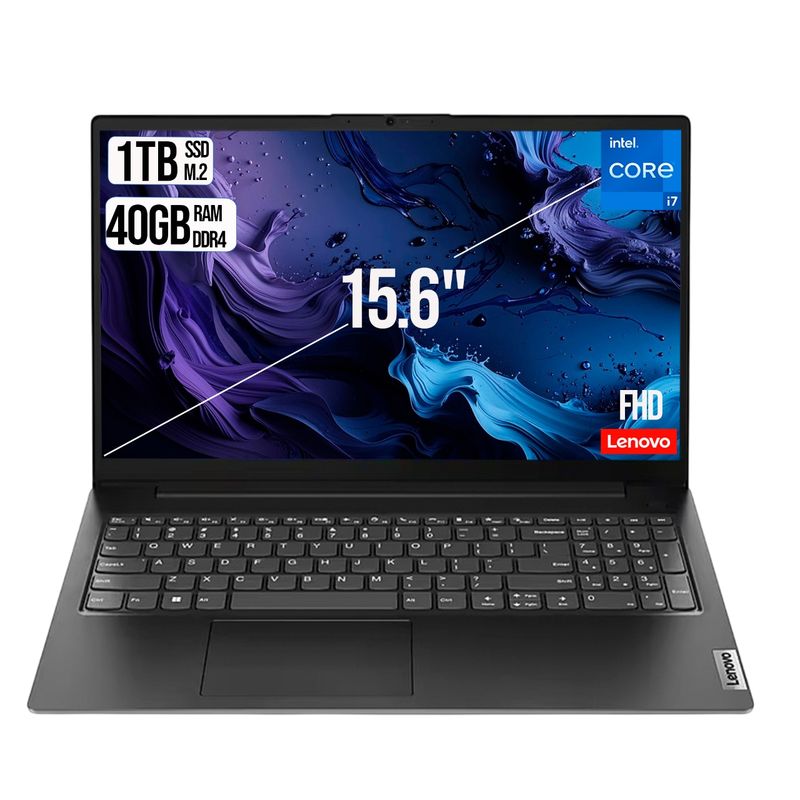 LENOVO - LENOVO V15 INTEL CORE I7-13620H SSD 1TB RAM 40GB LED 15.6 FULL HD