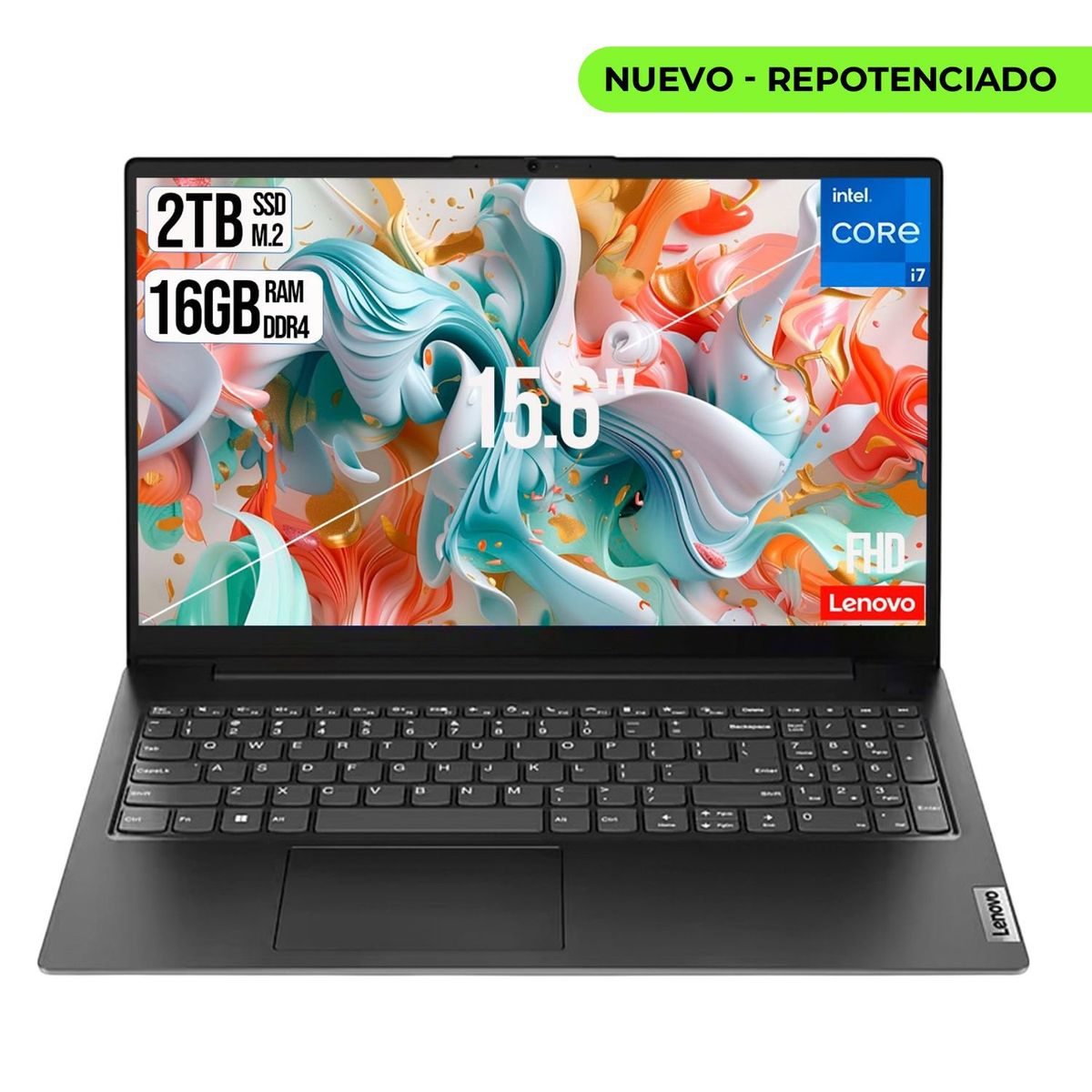LENOVO - LENOVO V15 INTEL CORE I7-13620H SSD 2TB RAM 16GB LED 15.6 FULL HD