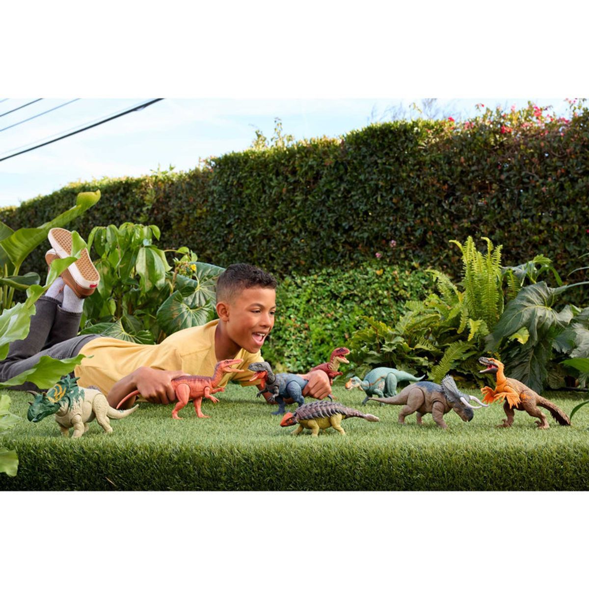 JURASSIC WORLD - Jurassic World Dinosaurio Rebirth Rugido Salvaje