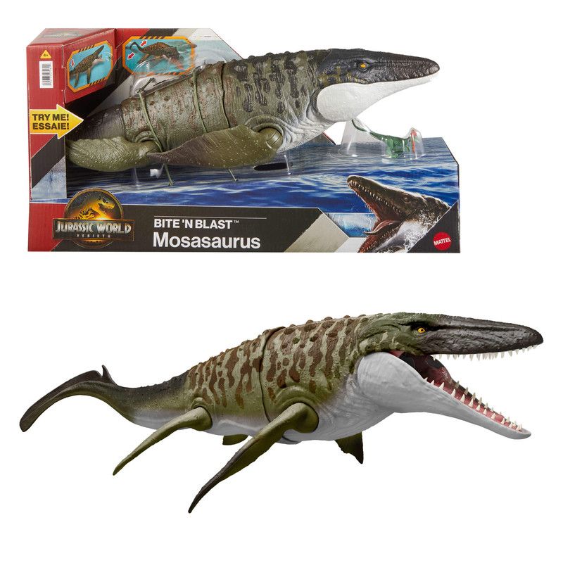 JURASSIC WORLD - Jurassic World Dinosaurio De Juguete Rebirth Mosasaurus