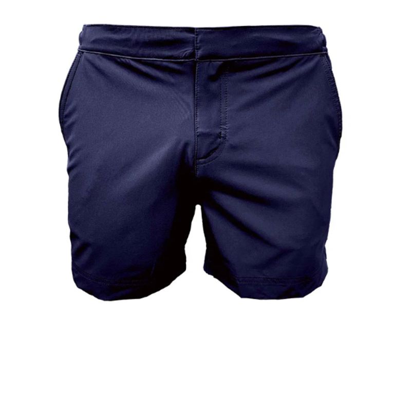 SALVADOR BEACHWEAR - PANTALONETA LUX FLEX AZUL OSCURA