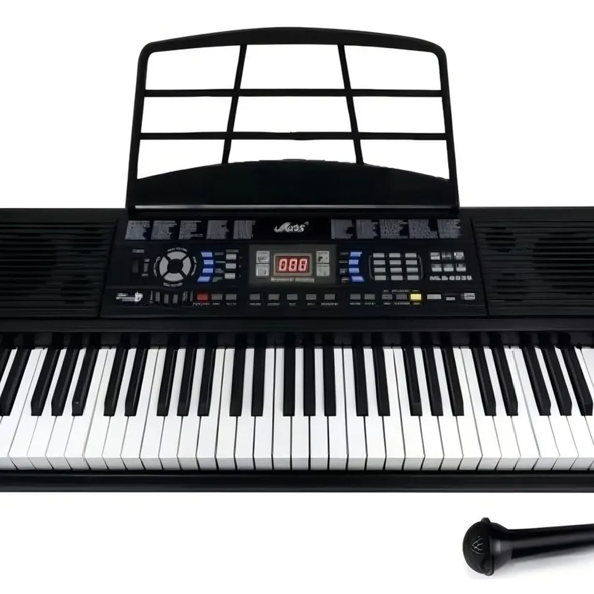 GENERICO - Organeta Piano Electrónico Mls-6639 61 Teclas Usb, 128 Tonos