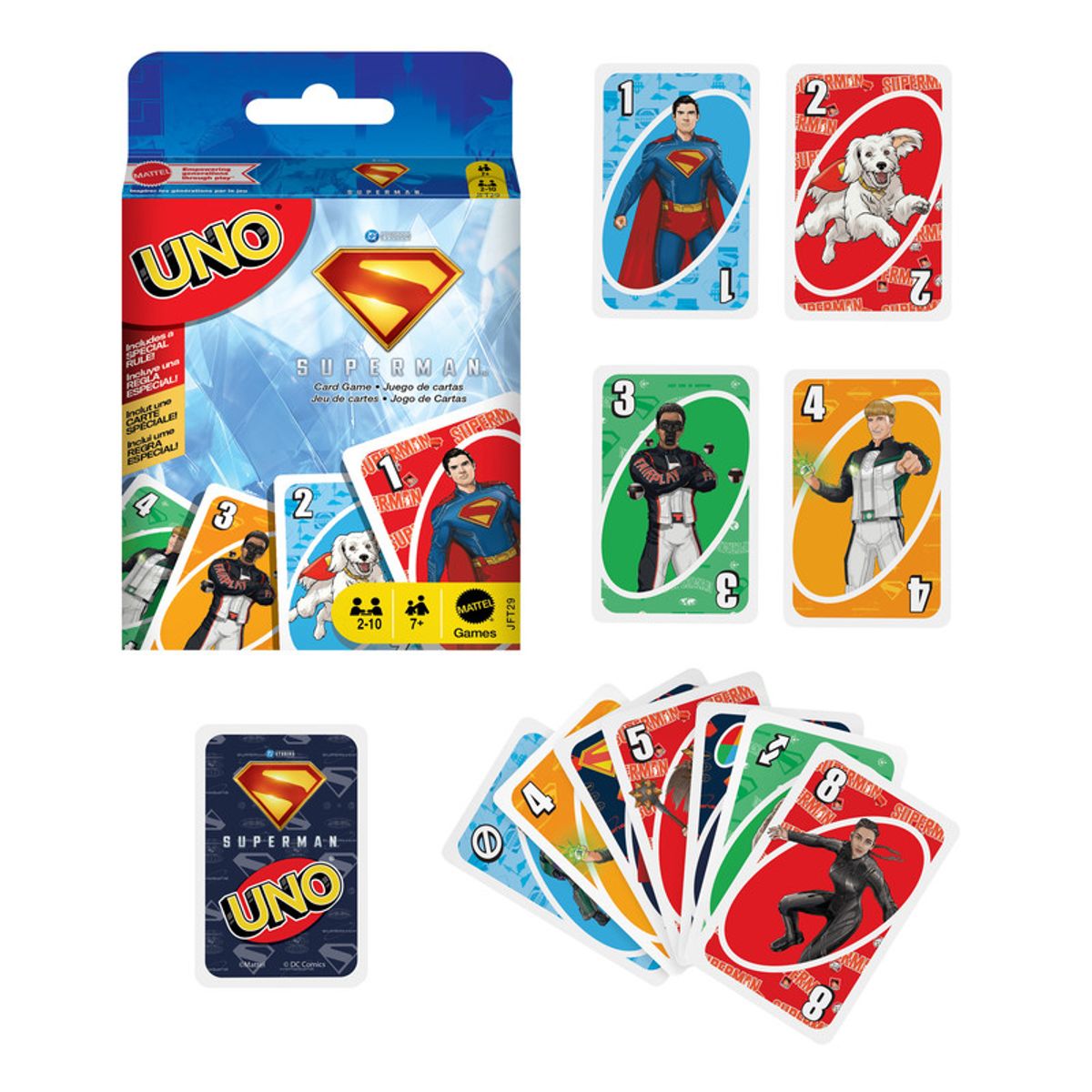 UNO - Juego De Cartas Uno Superman