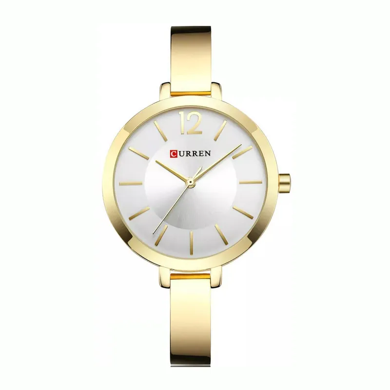 CURREN - Reloj Curren 9012 Para Mujer  Analogo Elegante de Acero