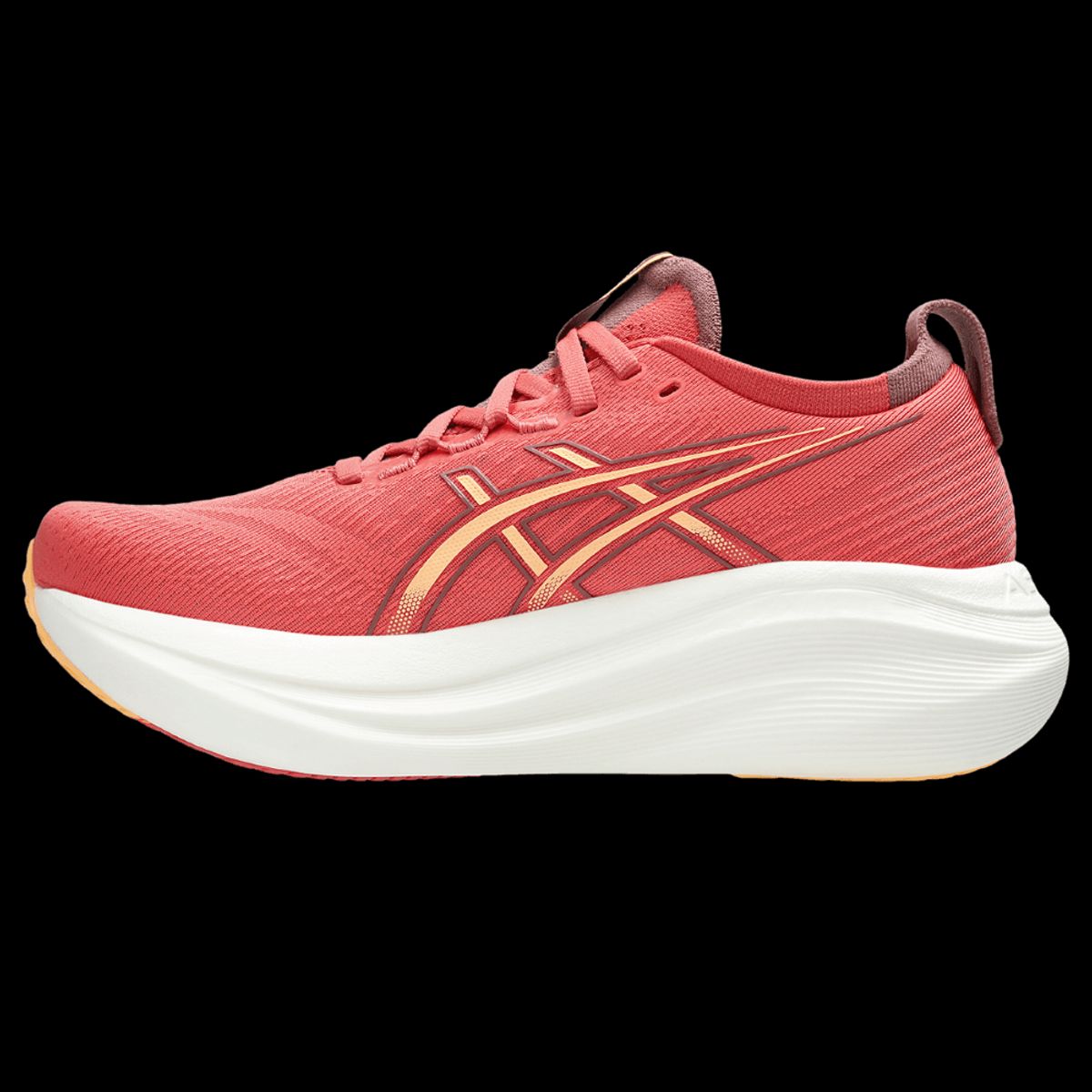 ASICS - Asics Gel-Nimbus 27 Tenis naranja de mujer para correr