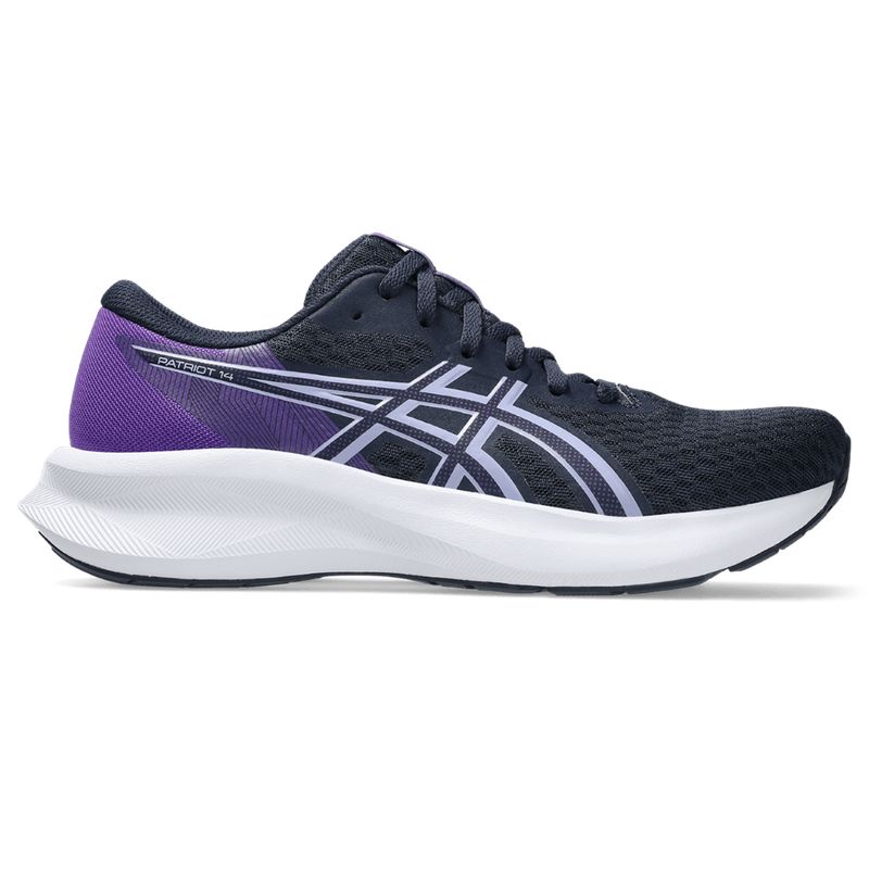 ASICS - Asics Patriot 14 Tenis azul de mujer para correr
