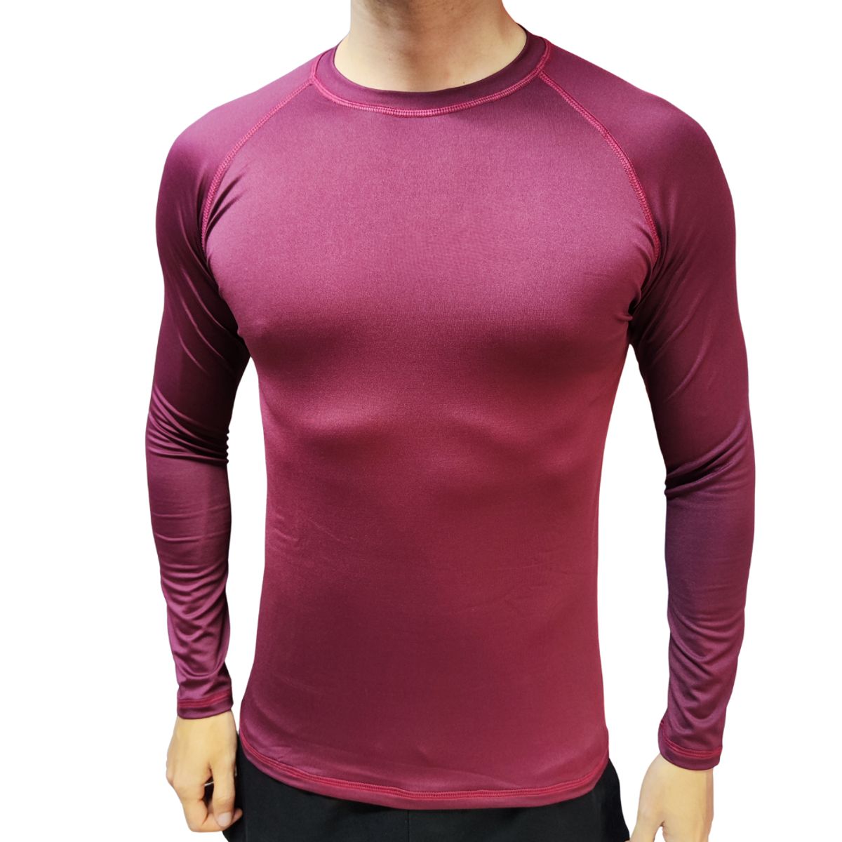 SPORT - Buzo Licra Compresión Deportes Licra Slim Fit Gym Gimnasio