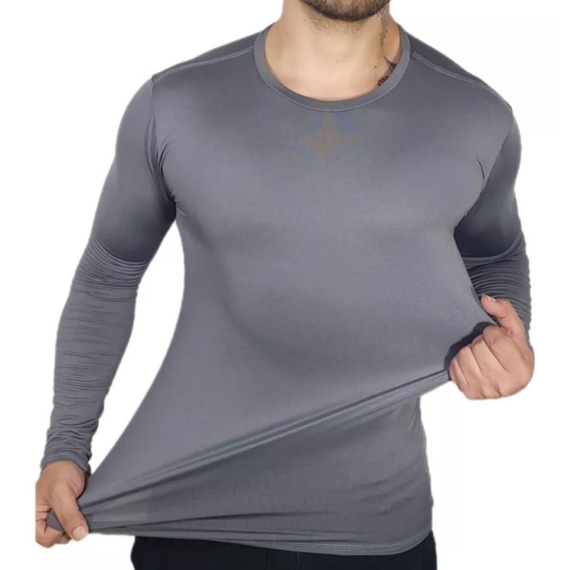 SPORT - Buzo Licra Compresión Deportes Licra Slim Fit Gym Gimnasio