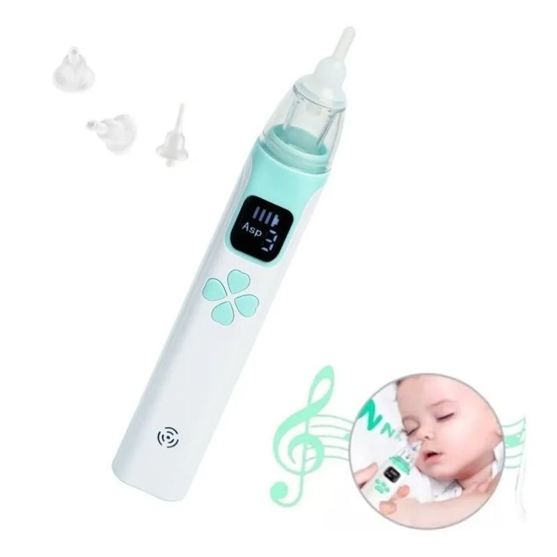 GENERICO - Aspirador Nasal Para Bebes Con Succion Suave Y Musica