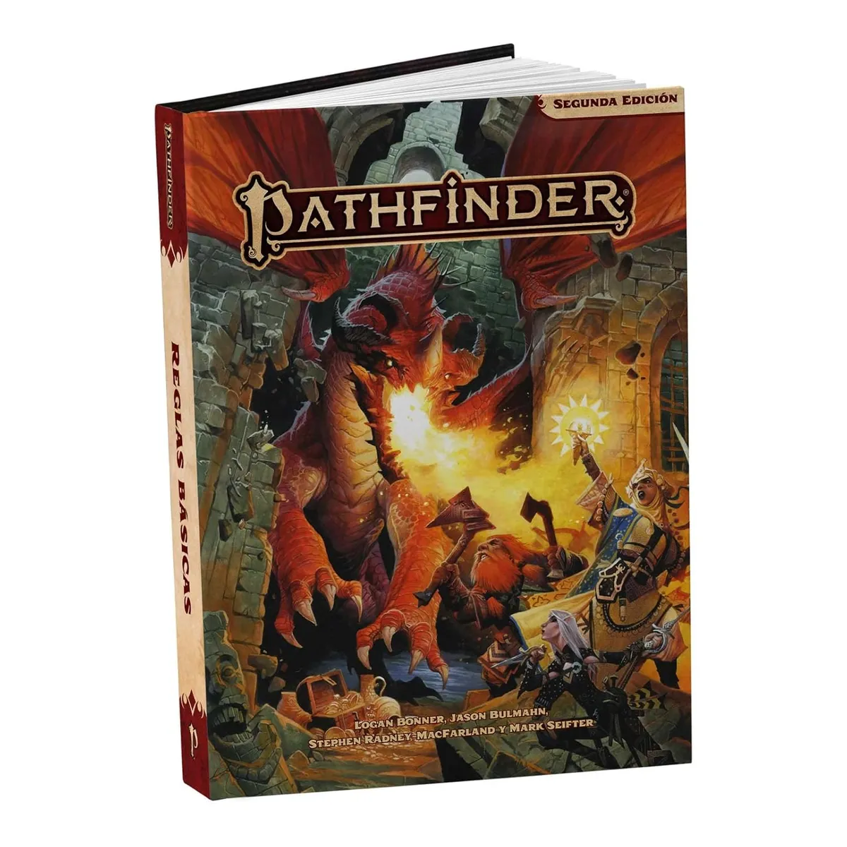 DEVIR - Libro Juego De Mesa Pathfinder Reglas Básica Segunda Edición