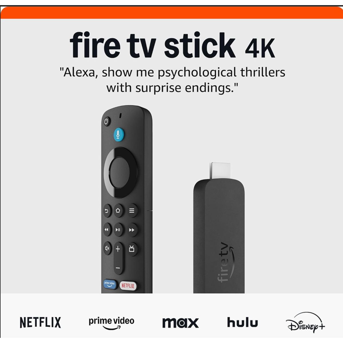 AMAZON - Fire tv stick 4k 2da Generación