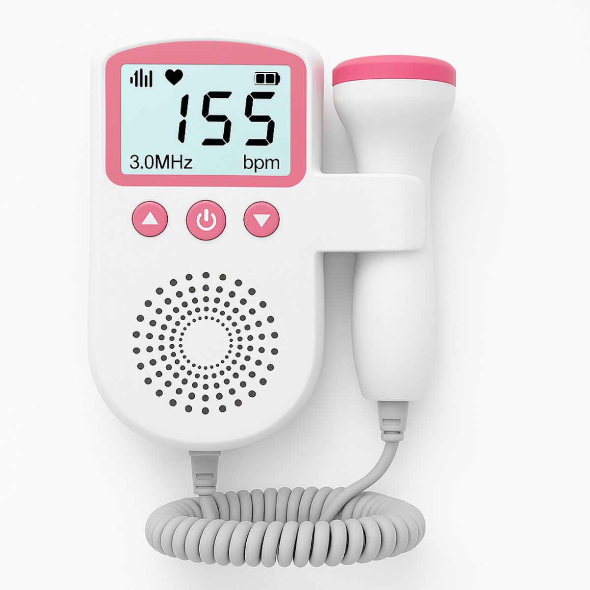 GENERICO - Monitor Frecuencia Doppler Fetal Cardíaco Bebés Ultrasonido