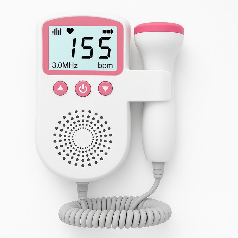 GENERICO - Monitor Frecuencia Doppler Fetal Cardíaco Bebés Ultrasonido