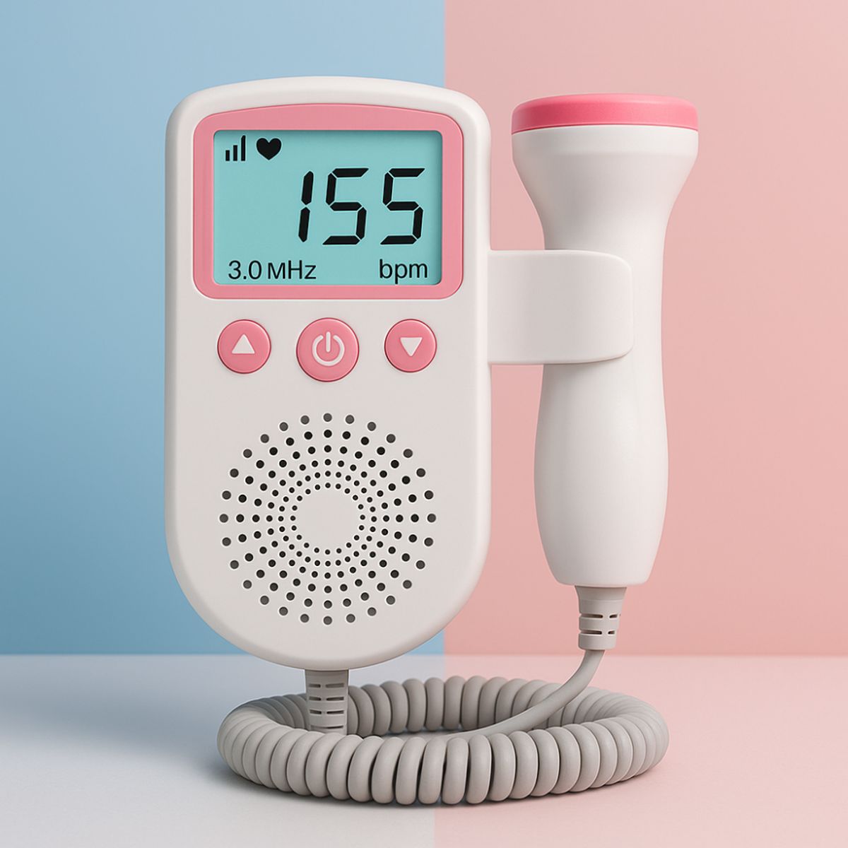 GENERICO - Monitor Frecuencia Doppler Fetal Cardíaco Bebés Ultrasonido