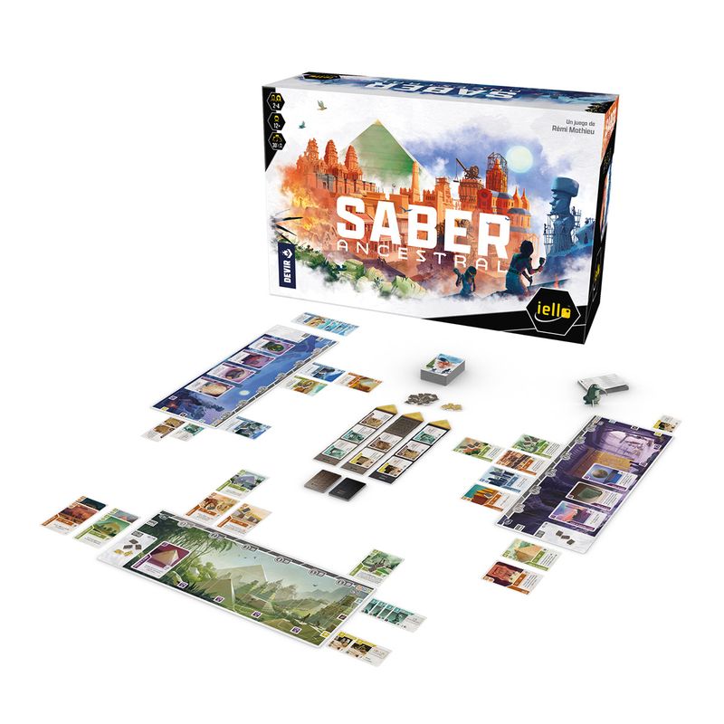 DEVIR - Juego De Mesa Saber Ancestral Estrategia Y Gestión Adultos