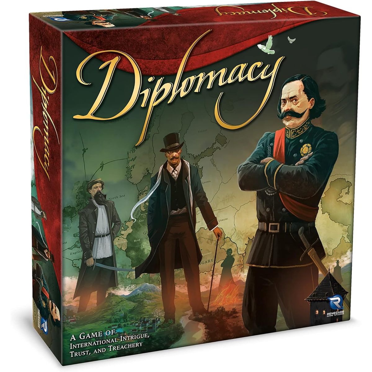 DEVIR - Juego Estrategia Diplomacy Conquista Y Alianzas Para Adultos