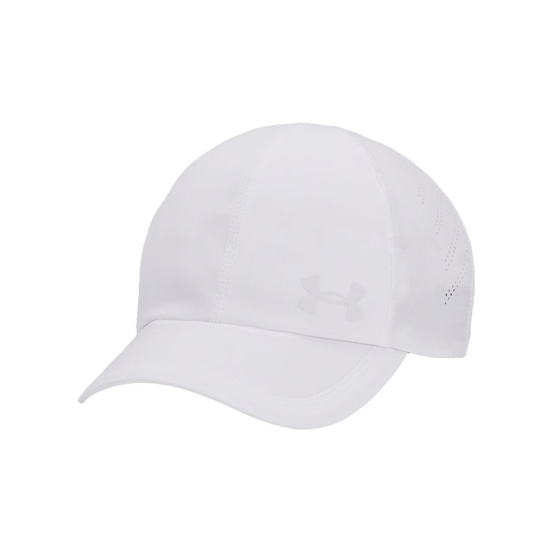 UNDER ARMOUR - Gorra Under Armour Chill Launch Mujer-Blanco