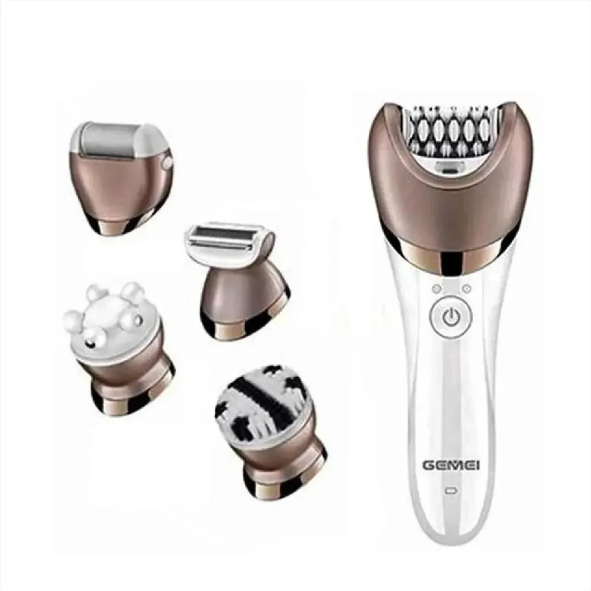 GEMEI - Máquina de Afeitar Depilador Rasuradora Femenina 5 en 1