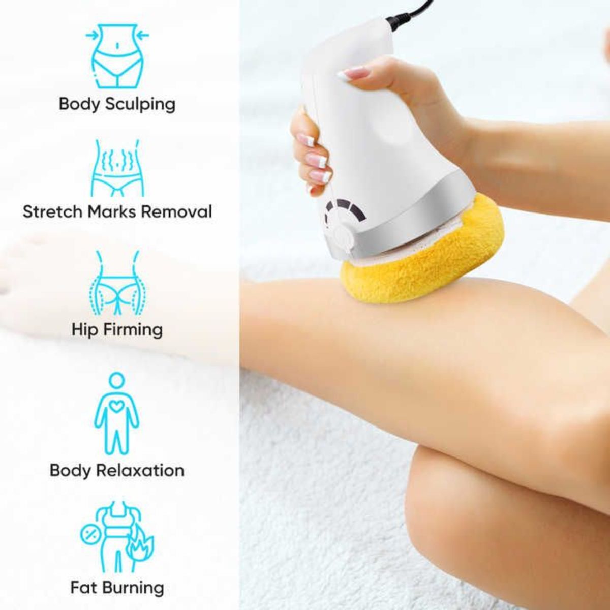 GENERICO - Masajeador Reductor Celulitis Y Flacidez Vibro Sculpt