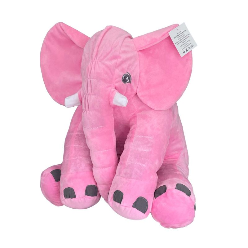 MUNDO BEBE - Almohada Elefante Bebé peluche Niña 60 Cm