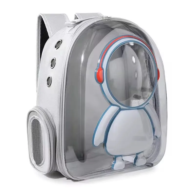 GENERICO - Mochila para Mascotas Modelo Cápsula Espacial