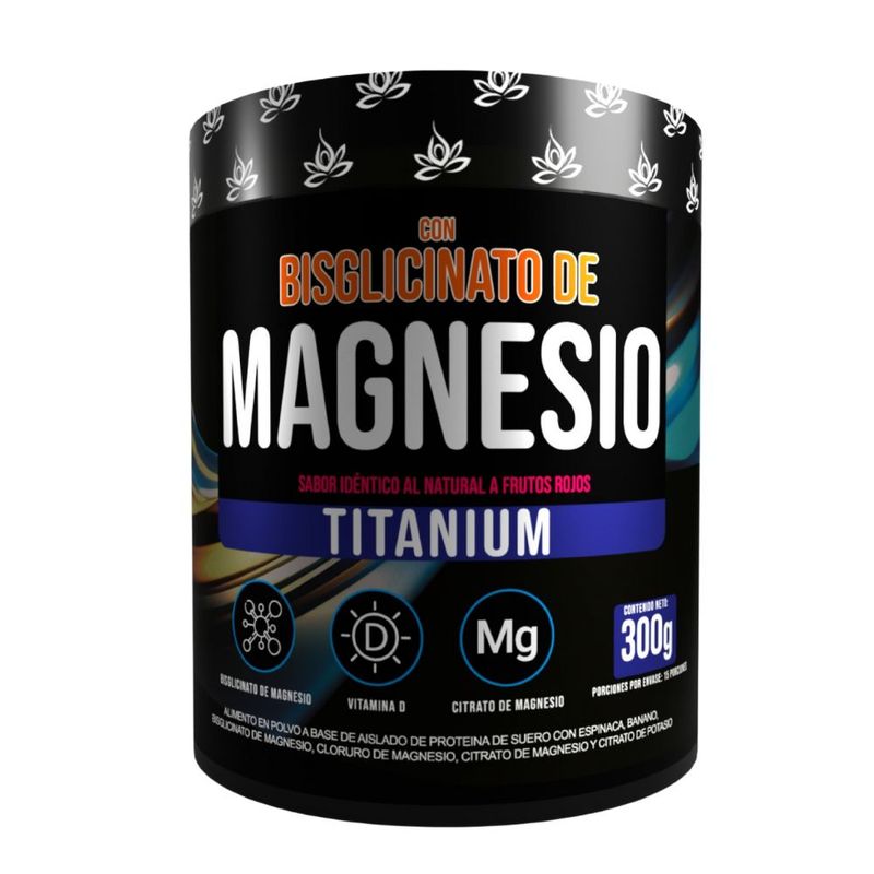 NATURAL ENERGY PRODUCTS - Bisglicinato de Magnesio Puro en Polvo x300g