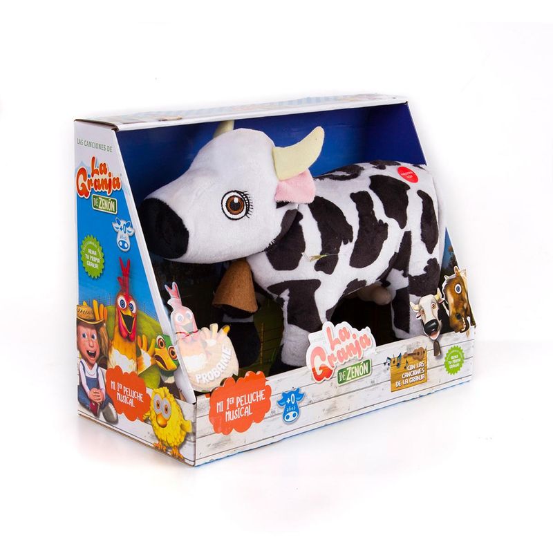 GENERICO - La Granja de Zenón - Vaca Lola - Peluche Musical