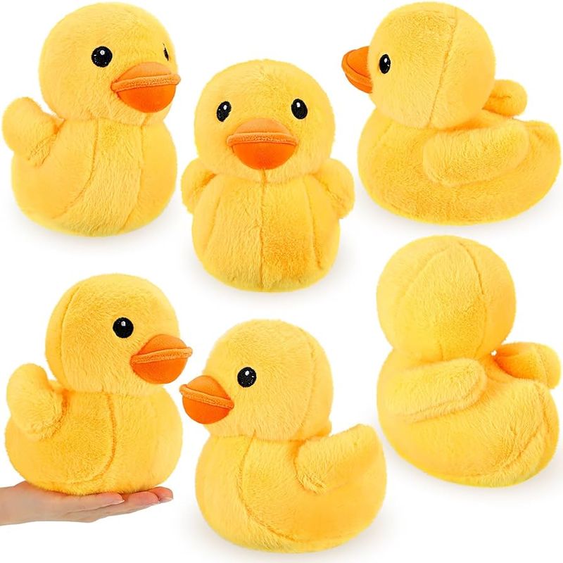 GENERICO - PELUCHE  PATO AMARILLO  25 CM