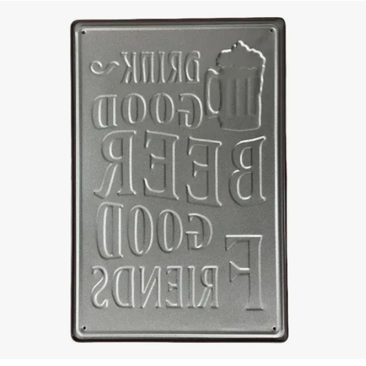 AMERICAN GENERICS - Cuadro De Decoracion Metalico Asados Exteriores E Interiores