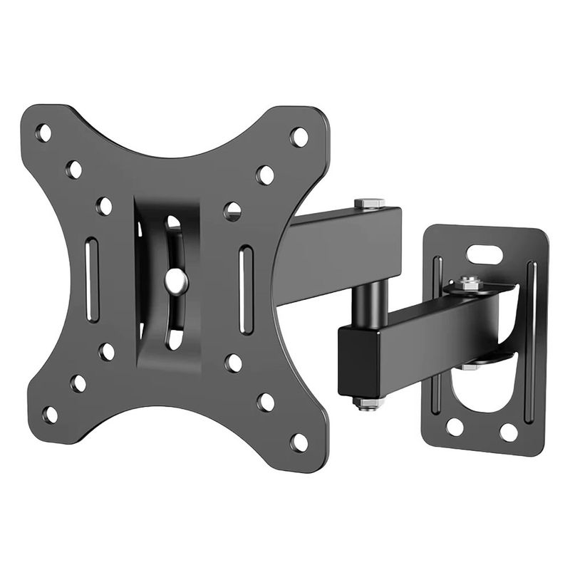 GENERICO - Soporte Base Pared Móvil Monitor Pc Tv 13 14 17 19 21 24 27"