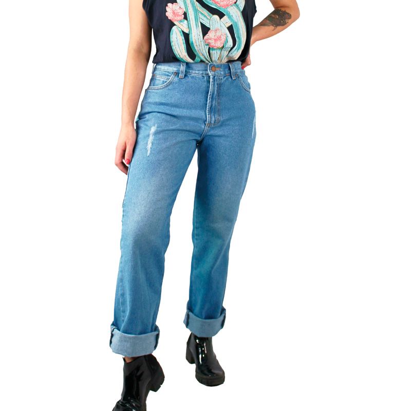 LEC LEE - Jean Skinny Fit para Mujer Lec Lee Índigo Claro