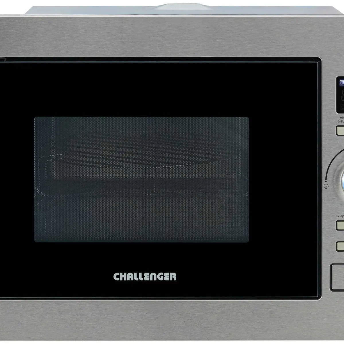 CHALLENGER - Horno microondas de empotrar Challenger en acero inoxidable 25 Lts - HM 8023