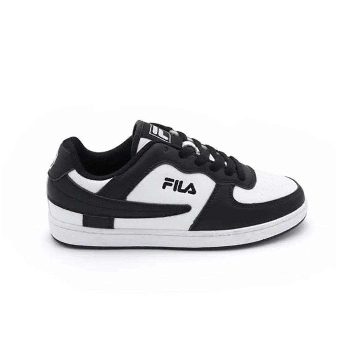FILA - Tenis Fila Hombre Blaine LN24048 Blanco Negro Urbano Casual