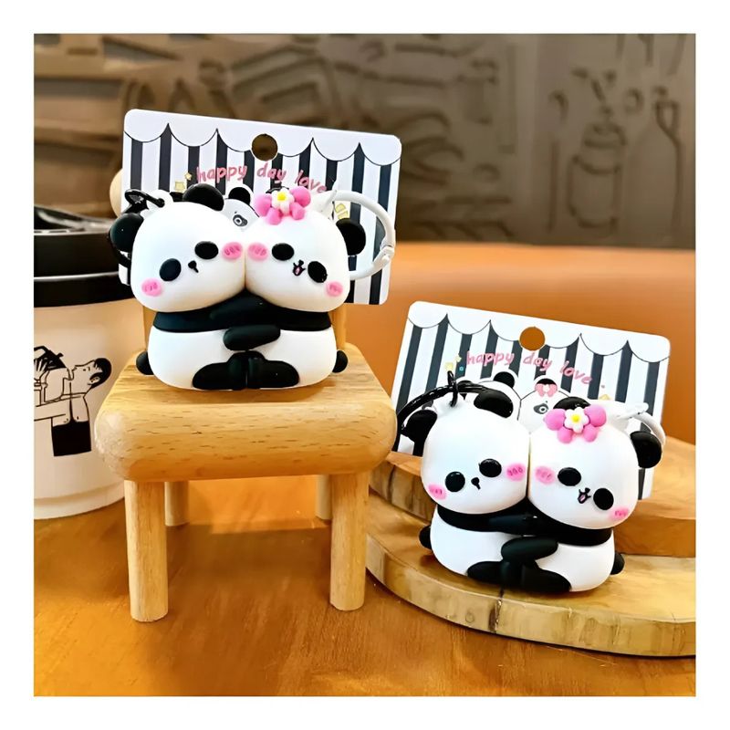 ONIKUMA - Llavero Imantado Para Parejas En Forma De Panda