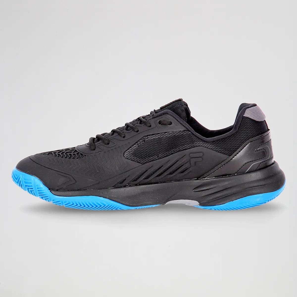 FILA - Tenis Fila Hacer Hombre Running Negro Azul Confort y Estilo