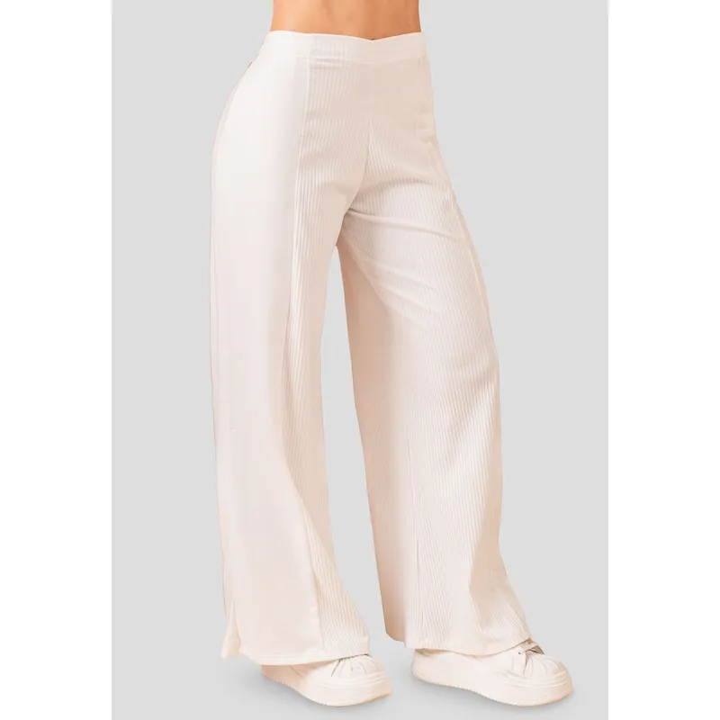 MARKETING PERSONAL - Pantalón Mujer Marfil Mp 102332