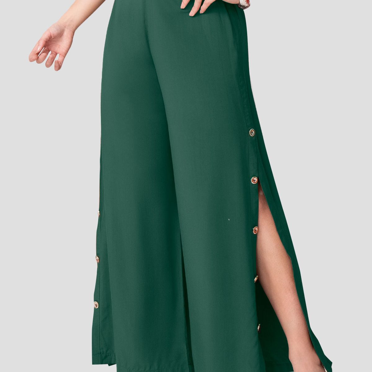 MARKETING PERSONAL - Pantalón Mujer Verde Pino Mp 111276