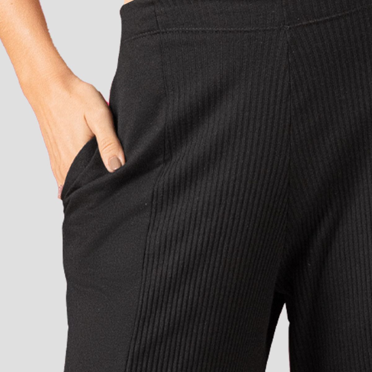 MARKETING PERSONAL - Pantalón Mujer Negro Mp 102332