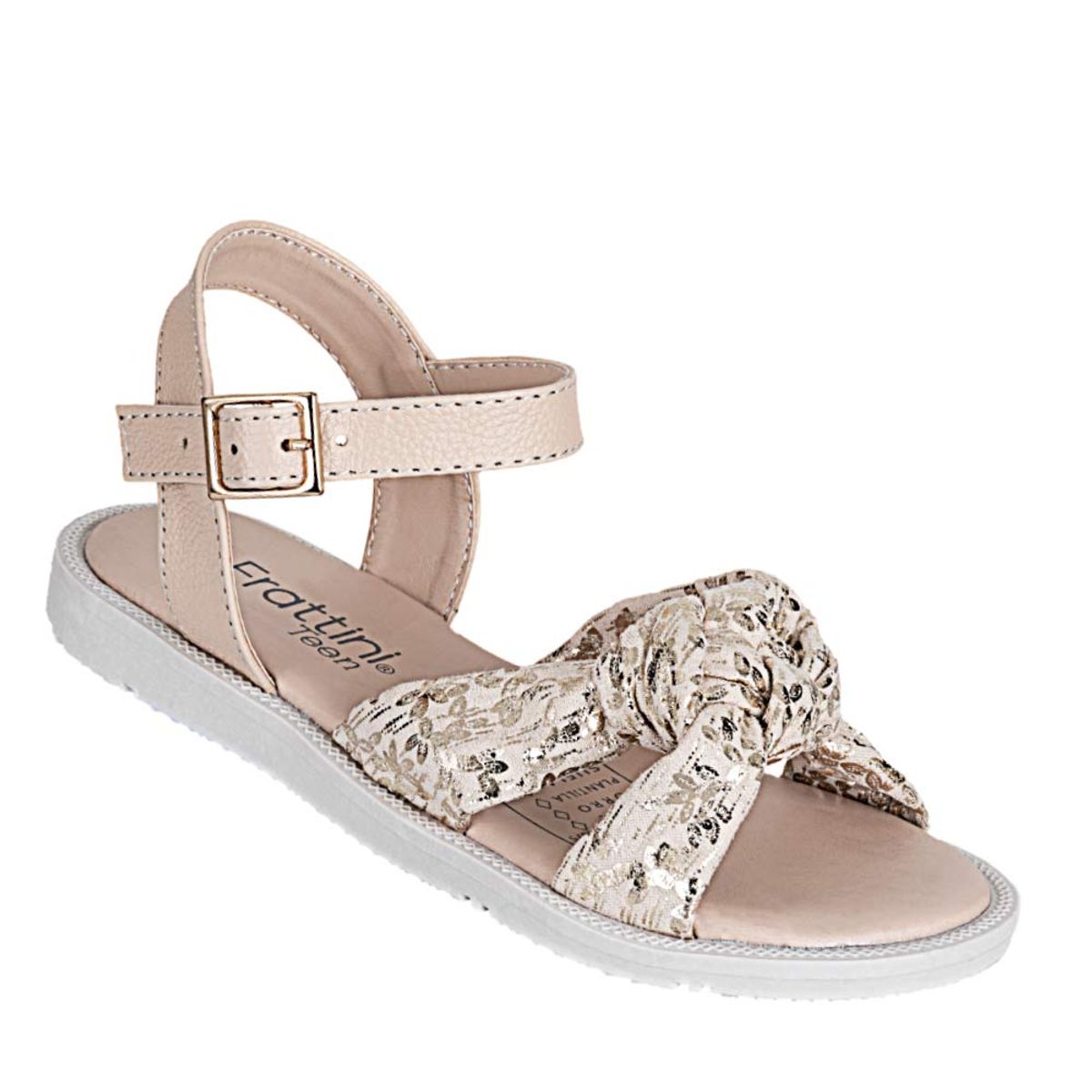 FRATTINI - Sandalia de Niña marca FRATTINI en Color DORADO   SANDXIOMARA