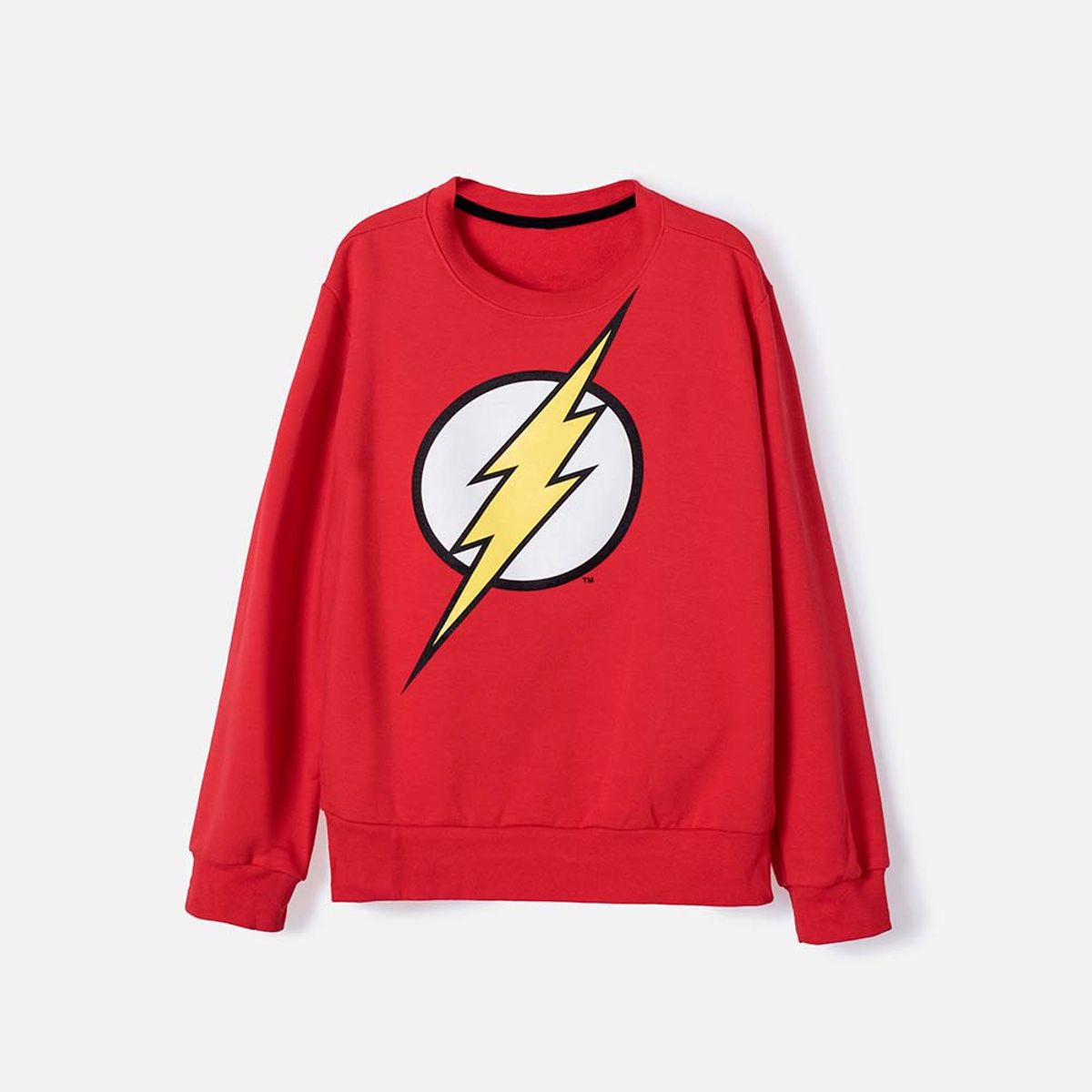 DC COMICS - Buzo de Flash cerrado rojo para niño