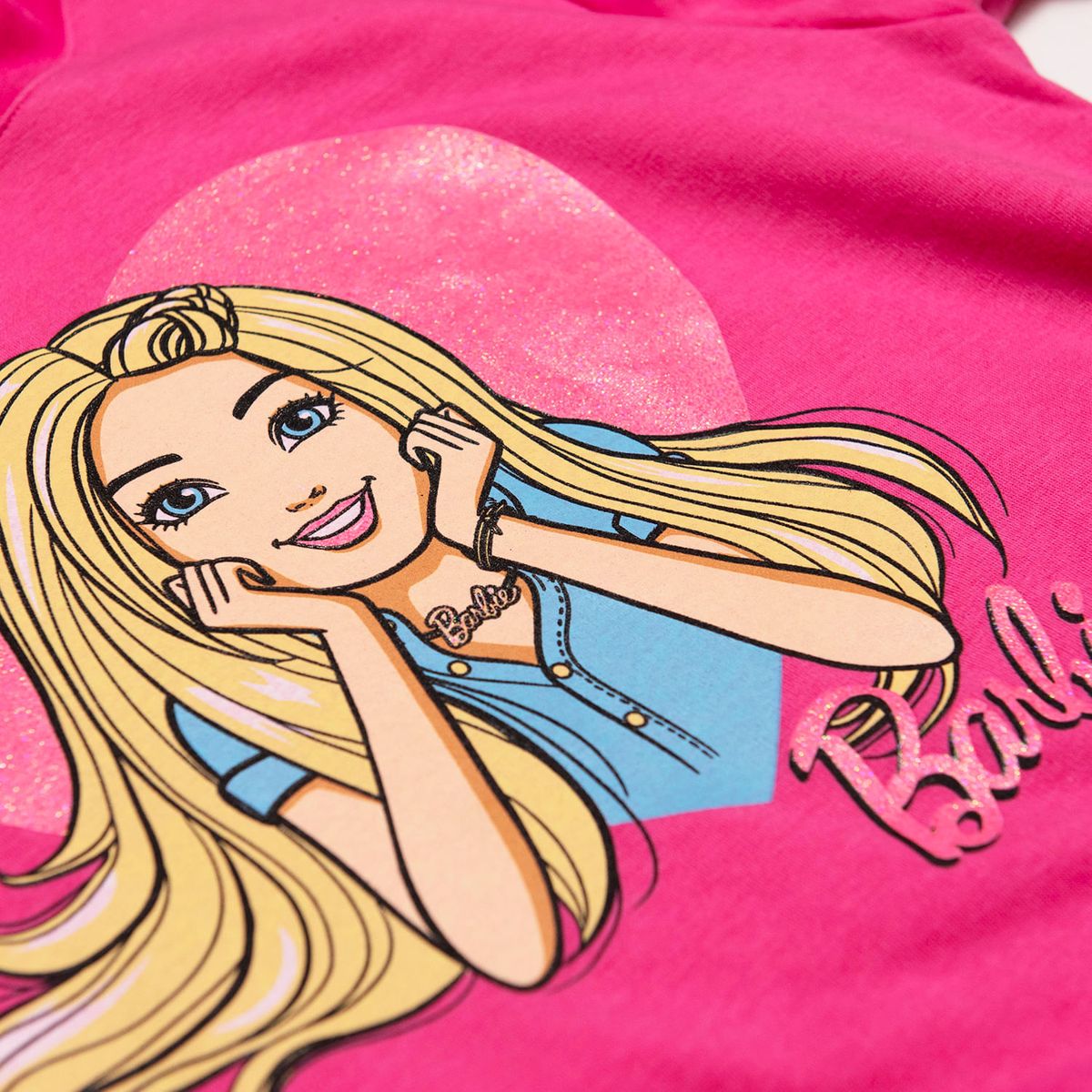 MATTEL - Buzo de Barbie cerrado fucsia para niña
