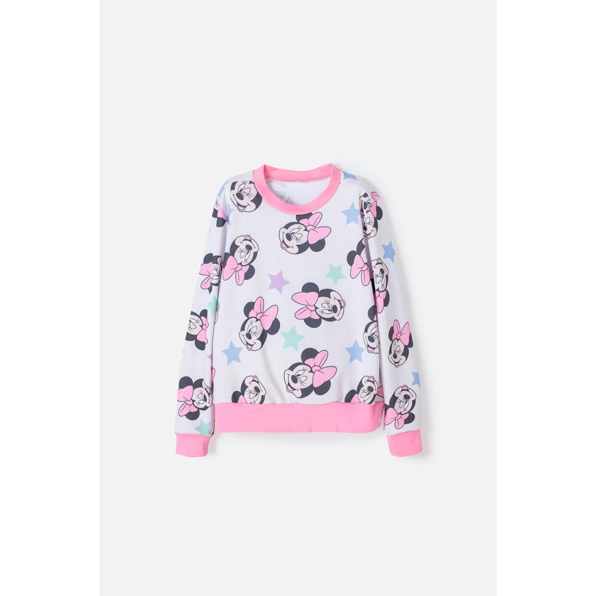 DISNEY - Buzo de Minnie Mouse cerrado multicolor para niña