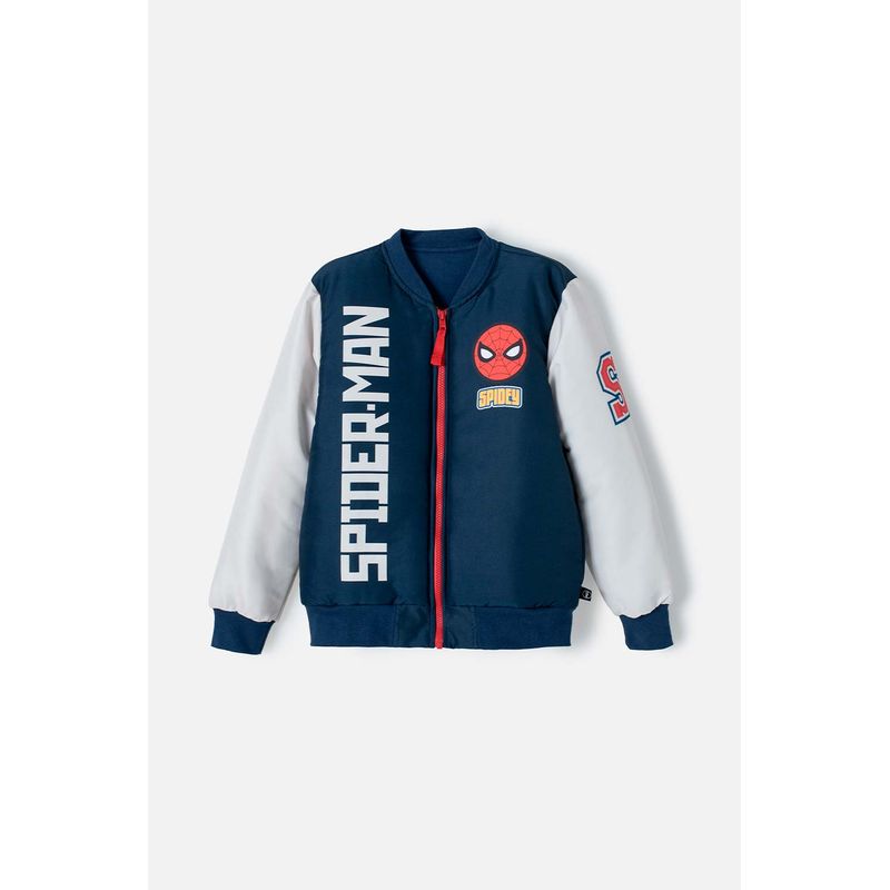 MARVEL - Chaqueta Spider-man con cierre niño