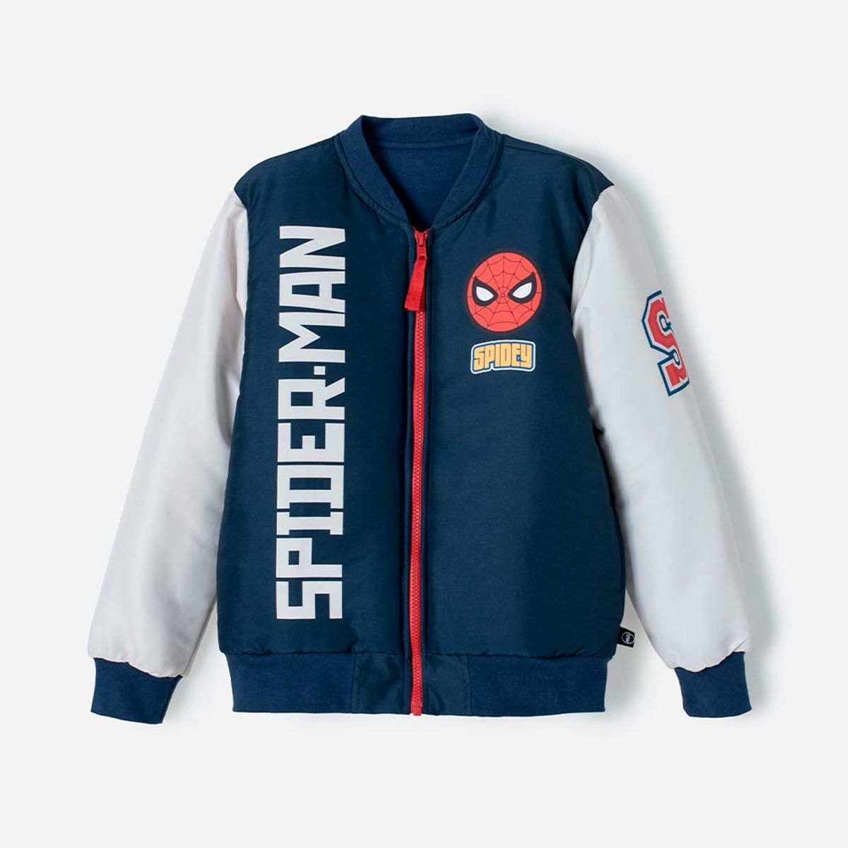 MARVEL - Chaqueta Spider-man con cierre niño