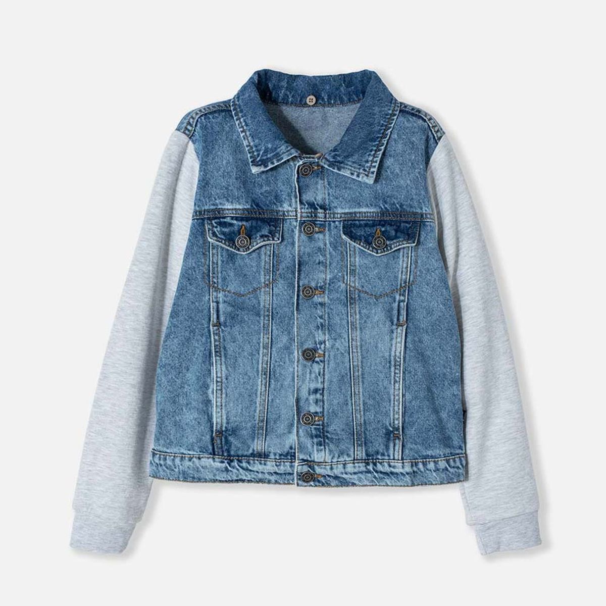 MIC - Chaqueta de Mic con capucha tono medio para niño