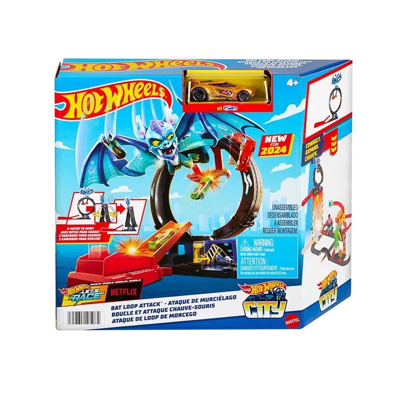 MATTEL - Hot Wheels Ataque De Murcielago Mattel